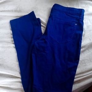 NYJD Royal blue straight leg pants